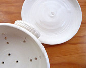 Berry Colander and Dish Set (Linen White) - baileybowls