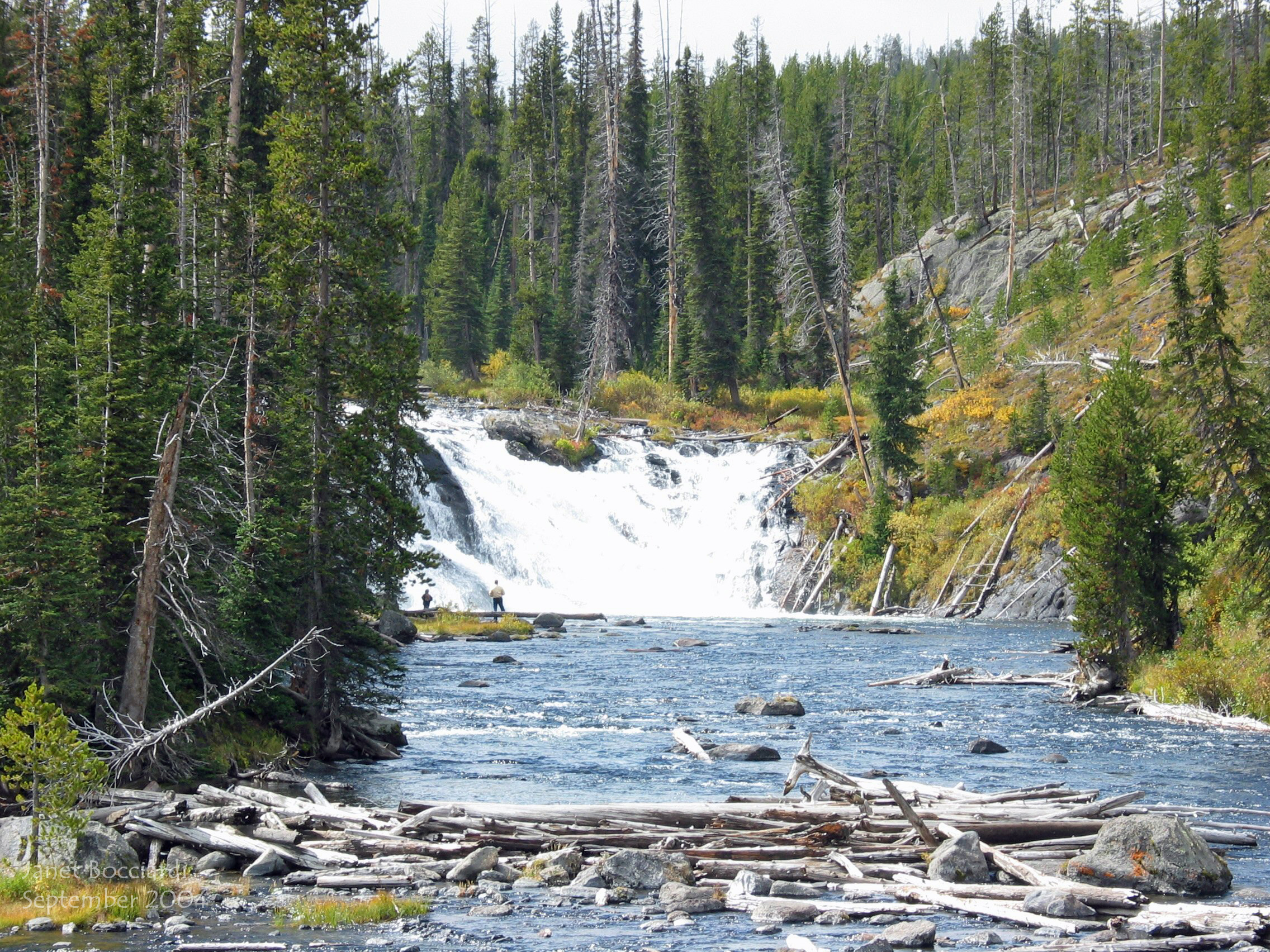 Falls in Yellowstone
