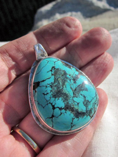 Beth's Turquoise pendant