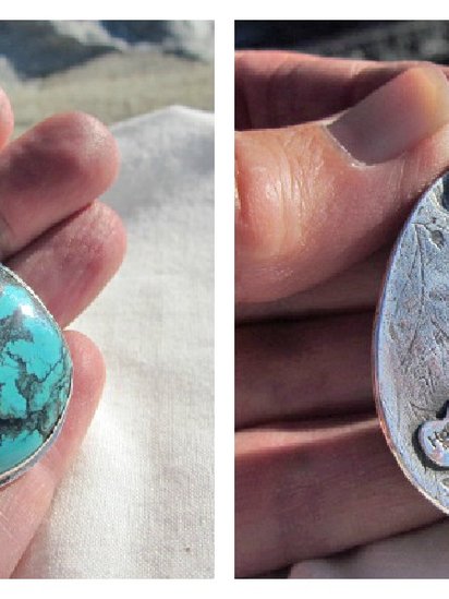 Beth's Turquoise pendant