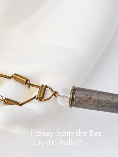 Crystal Bullet Pendant