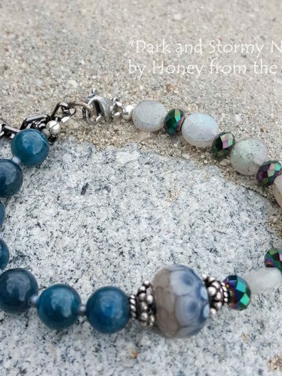 Dark and Stormy Night bracelet