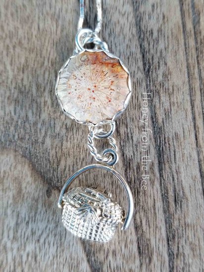 Nantucket Basket pendant