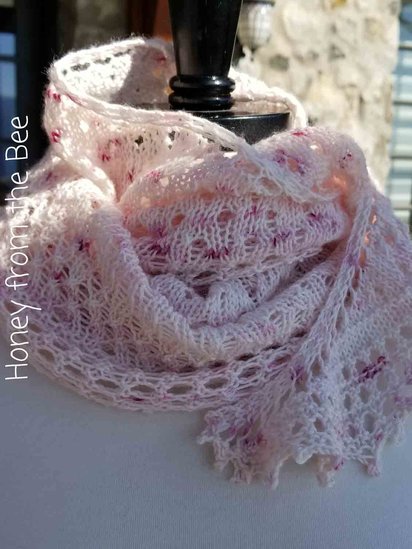 Rose Petal Shawl