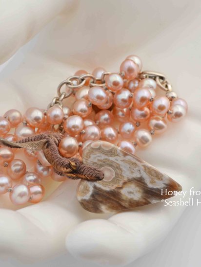 Seashell Heart Necklace