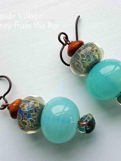 Seaside Village earrings