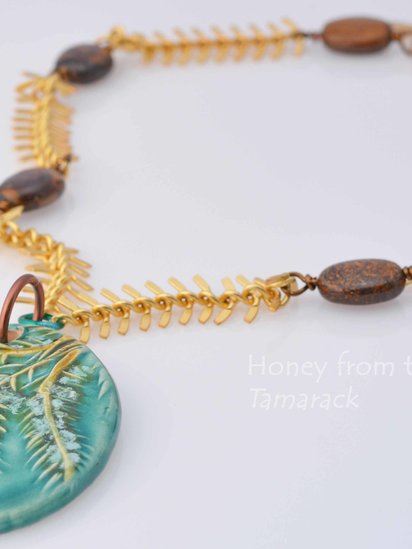 Tamarack necklace