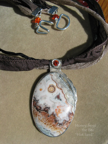 Hot Sand pendant