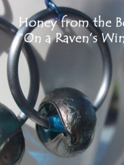 On a Raven's Wing earrings
