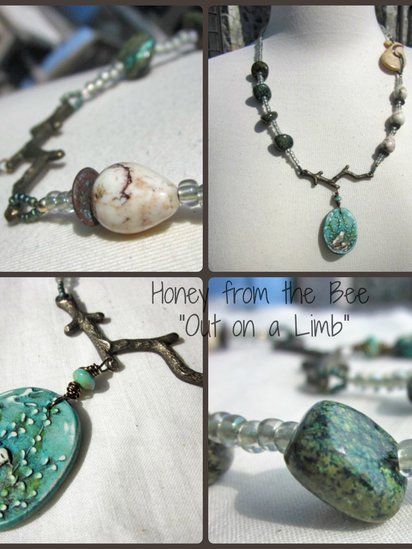 Out on a Limb art necklace