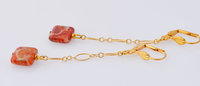 Autumn Artisan Earrings, copyright Honey from the Bee