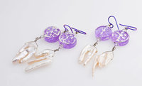 Winter Artisan Earrings, copyright Honey from the Bee