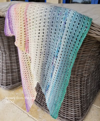 Pastel Rainbow Shawl
