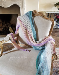 Extra long lace wrap