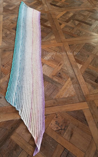 Pastel Rainbow shawl