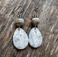 Rustic boho earrings