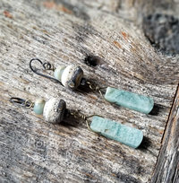 Aquamarine earrings