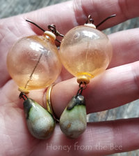 Yellow Boho earrings