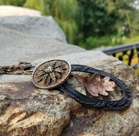 Copper Leaf pendant