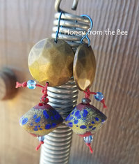 Rustic Boho style earrings