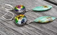 Rainbow earrings