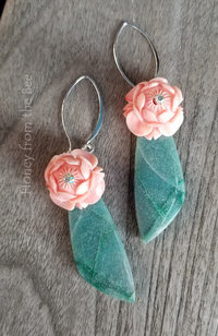 Chrysocolla earrings