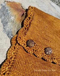 Dark gold cowl