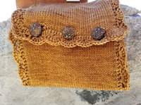 bronze knit cowl