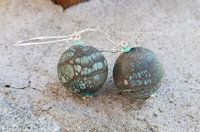 Hollow Lampwork earrings