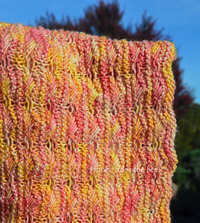 Indian Cross Stitch cowl
