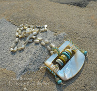 Ocean inspired statement necklace