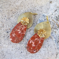 Bird's Eye Jasper earrings