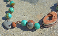Turquoise and Copper necklace