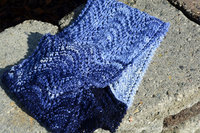 Knitted Lace cowl