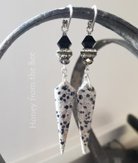 Elegant evening earrings