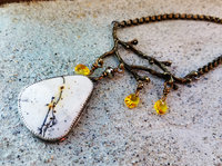 Artisan Necklace featuring nature elements