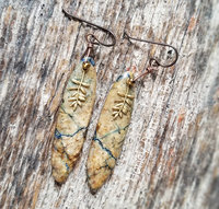 Fall artisan earrings