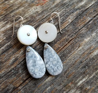 Orbicular Rhyolite earrings