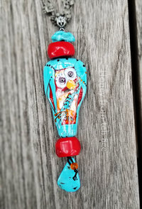 Party Owl necklace