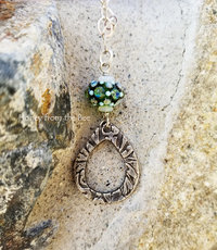 Nature inspired artisan pendant