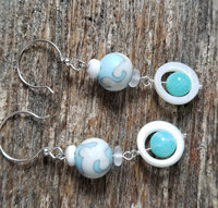 Peruvian Opal earrings