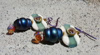 Butterfly artisan earrings