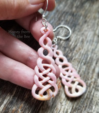 Celtic knot earrings