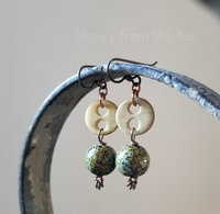 Boho style earrings are chic