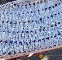 Berry shawl
