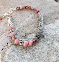 Rhodonite bracelet