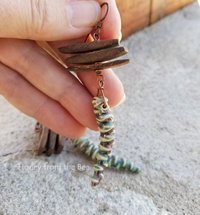 Forest inspired earrings