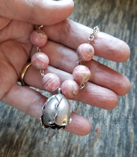 Rosebud necklace