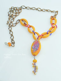 Saffron necklace