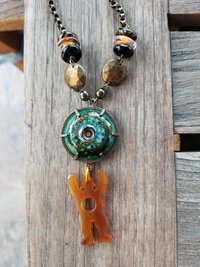 Burning Man festival necklace